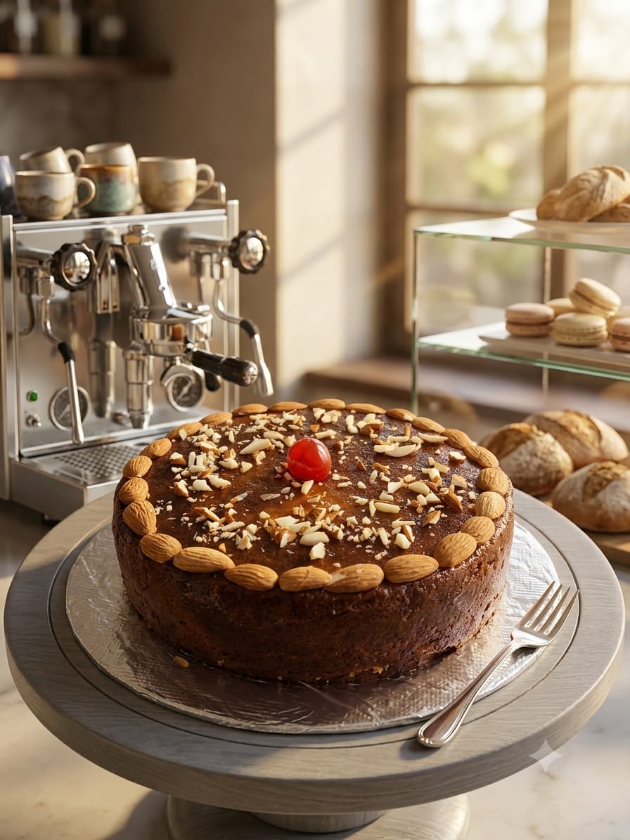 Almond Cake from The Cake House Gujranwala